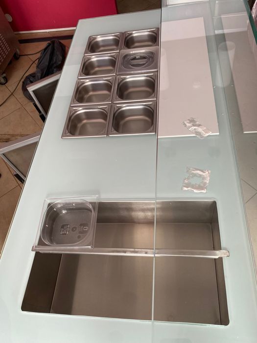 Móveis toppings com refrigeração