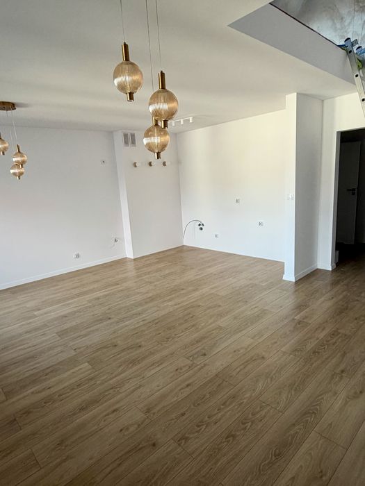 Mieszkanie dwupoziomowe wykończone 2 pokoje 59,38
