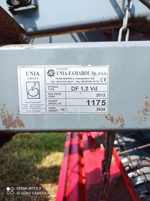 Unia Famarol df 1.8 vd