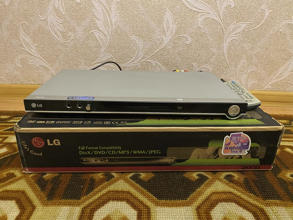 LG DVD плеер, LG DK678X dvd плеер