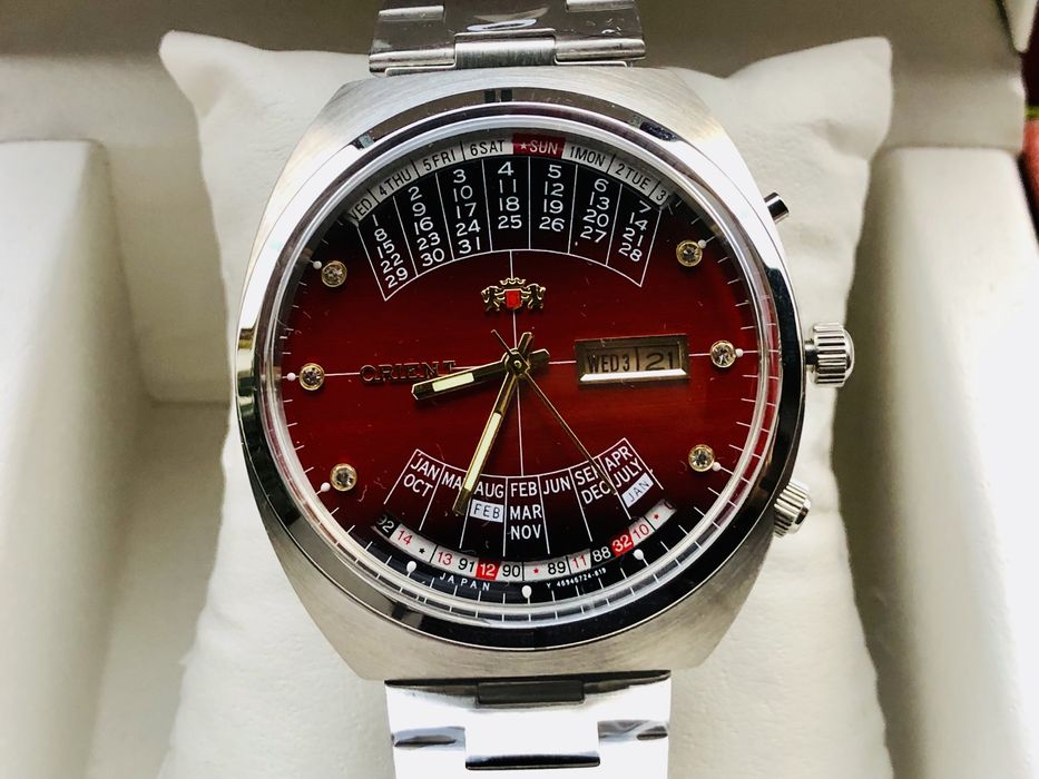 Zegarek męski Orient Cesarski Królewski Patelnia