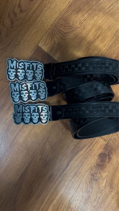 Ремень Misfits y2k skeleton belt ремінь