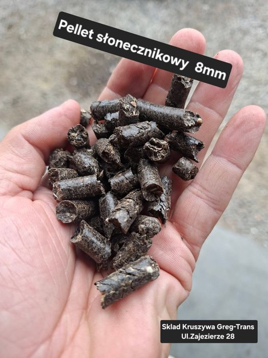 Pellet słonecznikowy 8mm