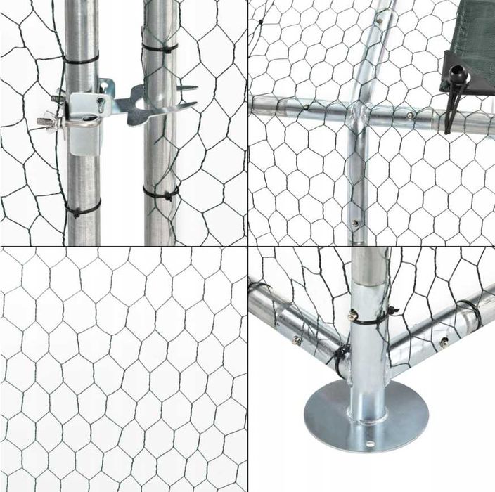 Курник вольєр для птиці 18 м² SafeTail вольер для кур курятник