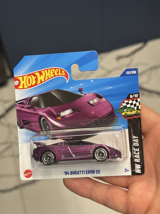 Hot Wheels ’94 BUGATTI EB110 SS STH super treasure hunt Chase ideał