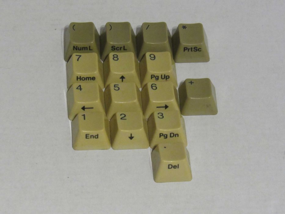 Teclas Commodore Amiga 500