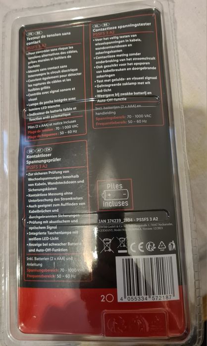 Telêmetro digital novo embalado 
Testes de corrente novo embalado