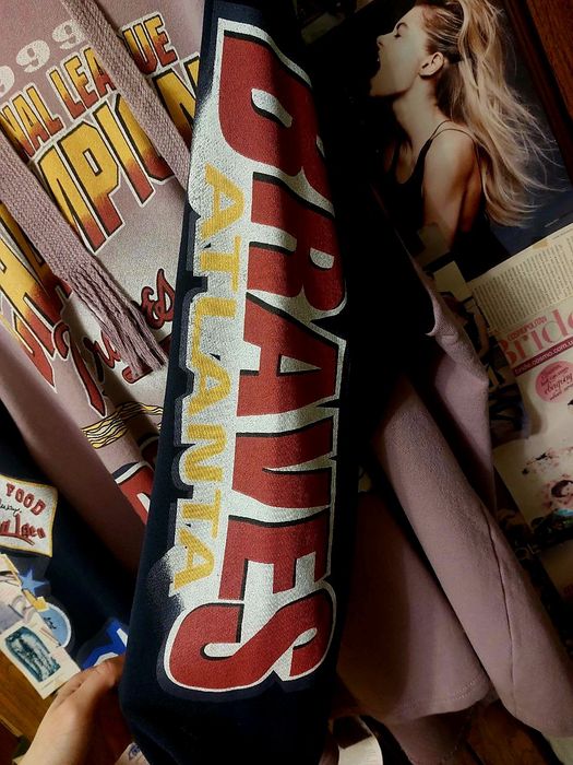 Унісекс худі Atlanta Braves Vintage 90s