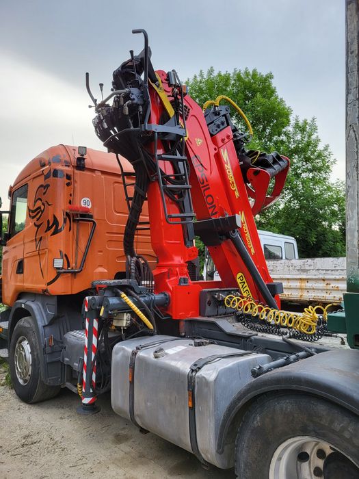 Transport drewna usługi hds