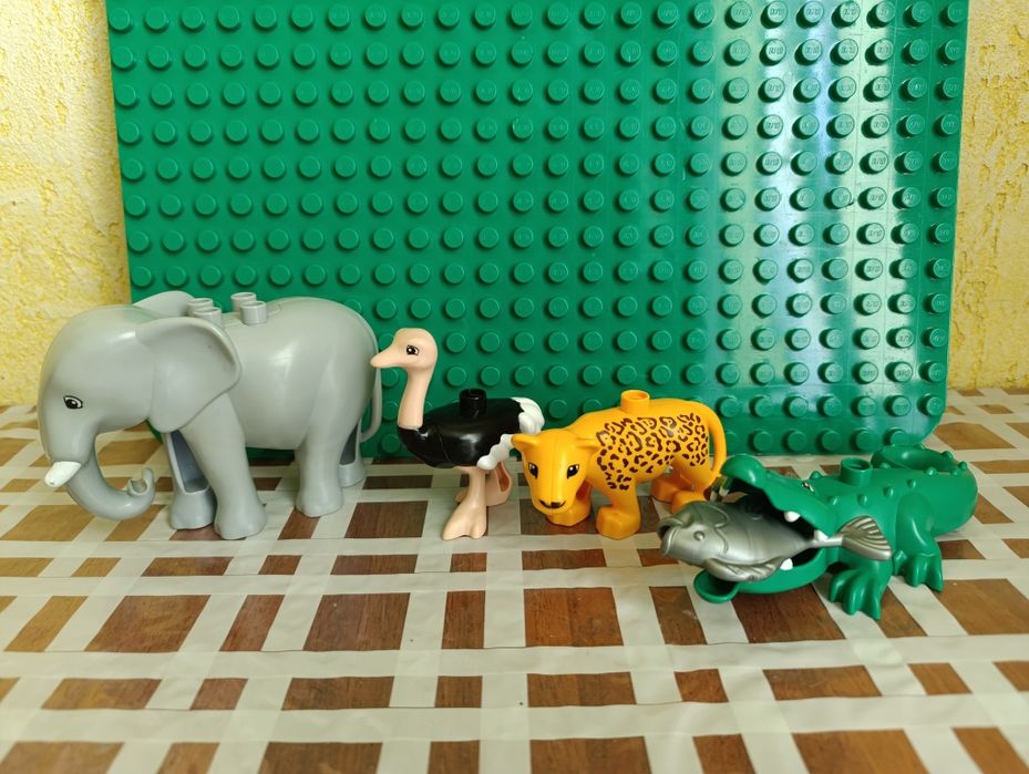 Lego Duplo Safari 6156. З великою будівельною пластиною