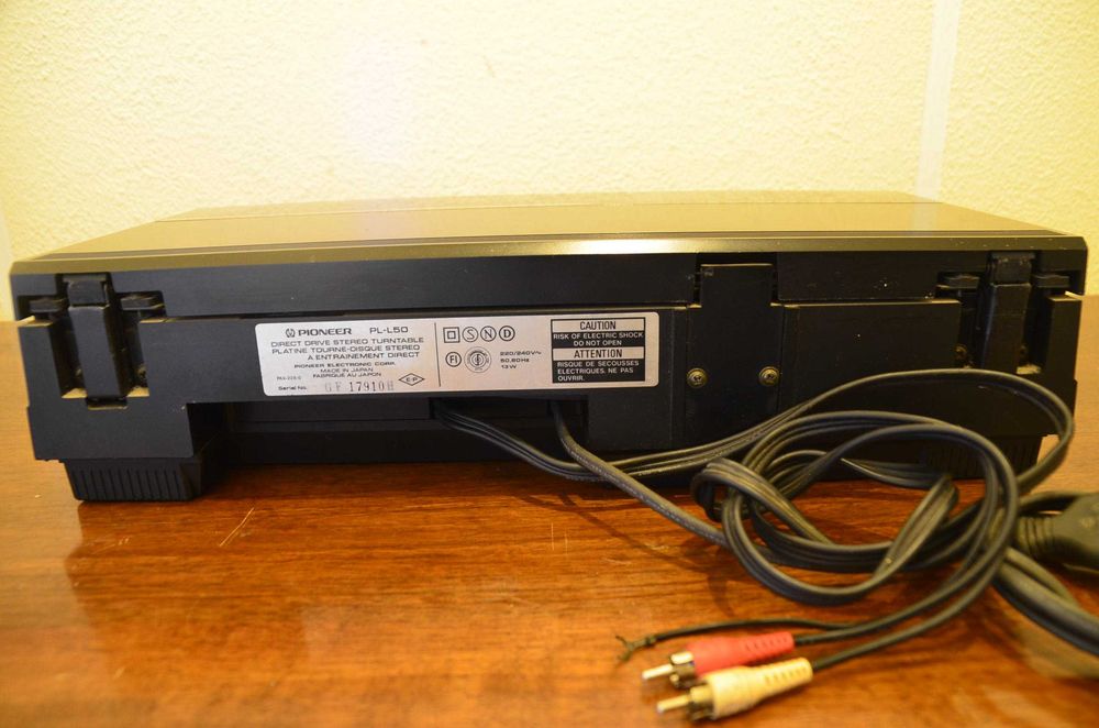 Gira Discos Pioneer PL-L50- Direct drive/ Linear