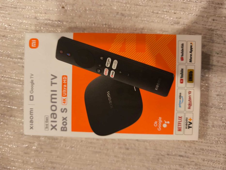 Xiaomi TV BOX S 3ª Geração 4K Ultra-HD com fatura e garantia até01/2029