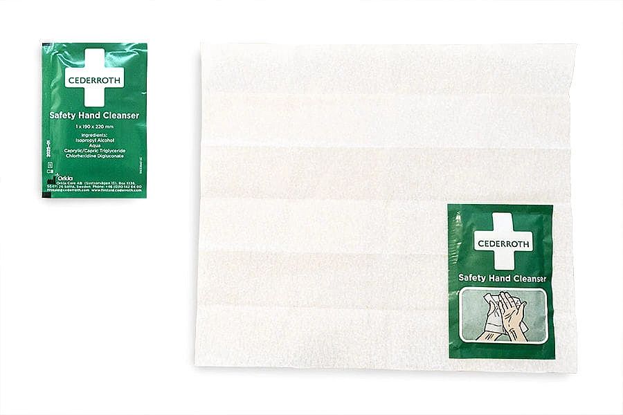 Serwetki do dezynfekcji Cederroth, 1 szt.