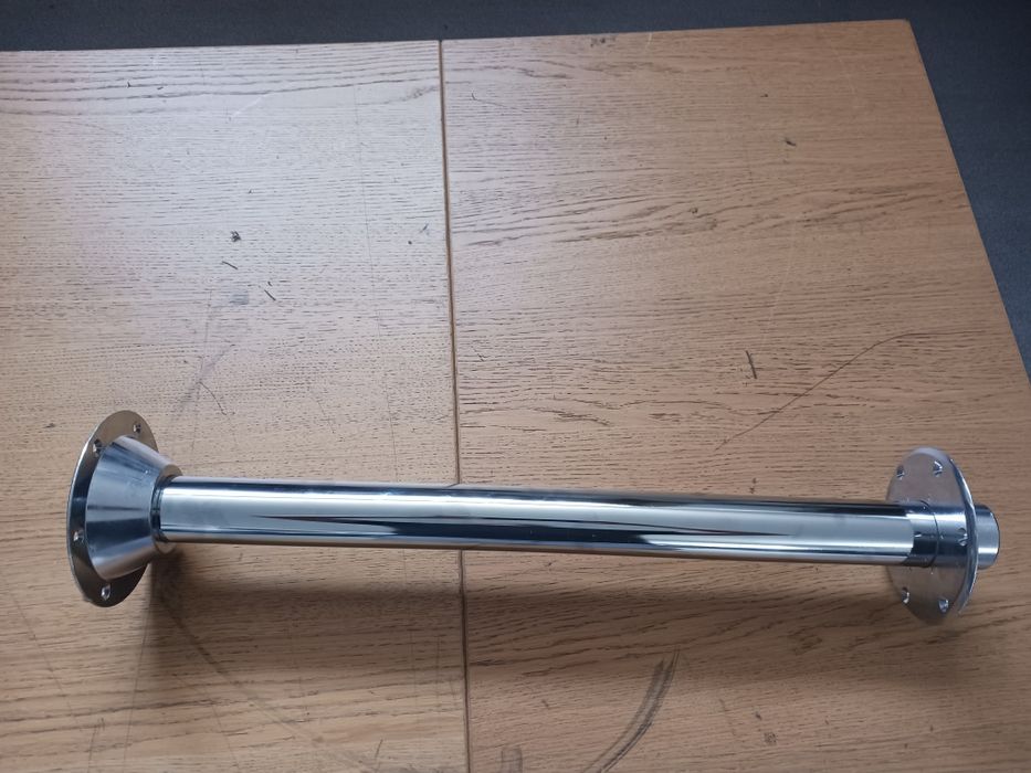 Kit Pé de mesa em aço cromado Carbest (Autocaravana / Campervan)