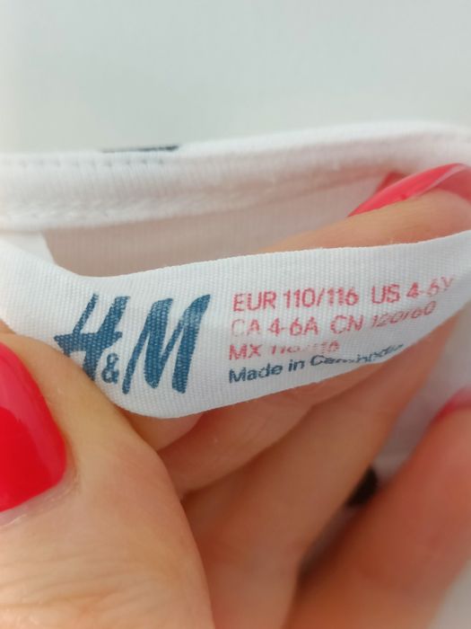 Letnia sukienka H&M 110/116