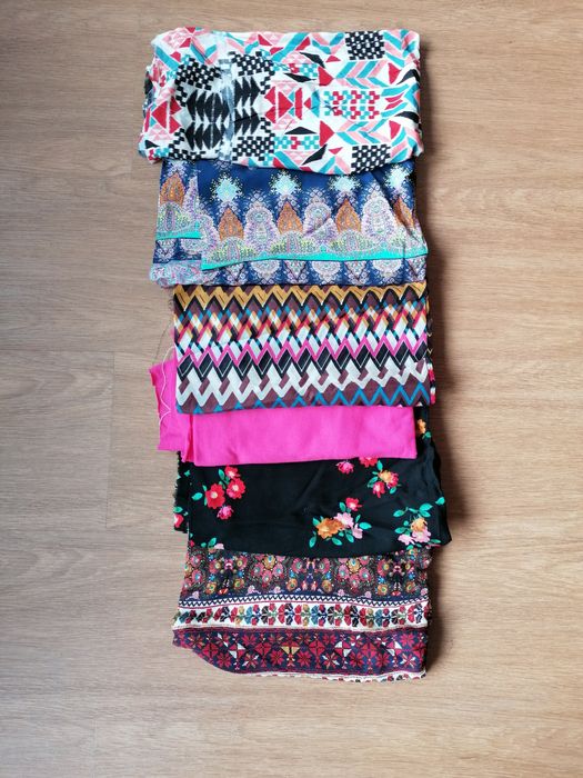 Lote de tecidos para costura