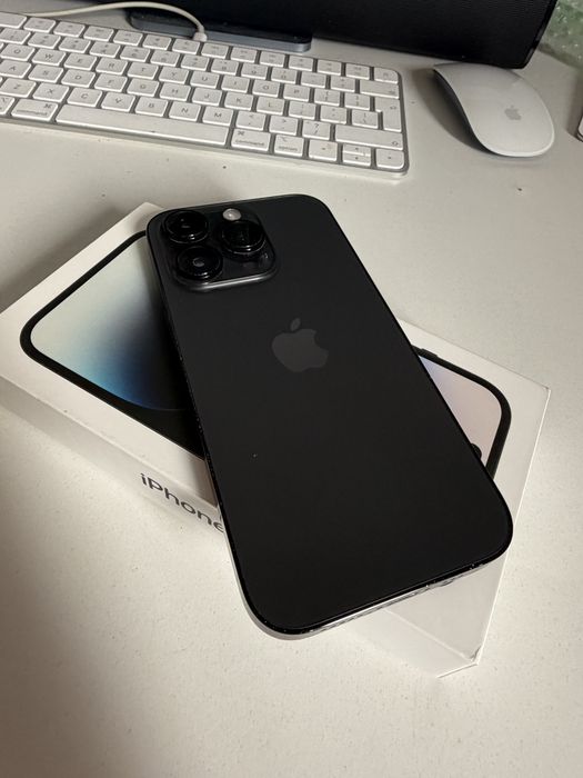 Bateria 100% iPhone 14 Pro 128gb Black