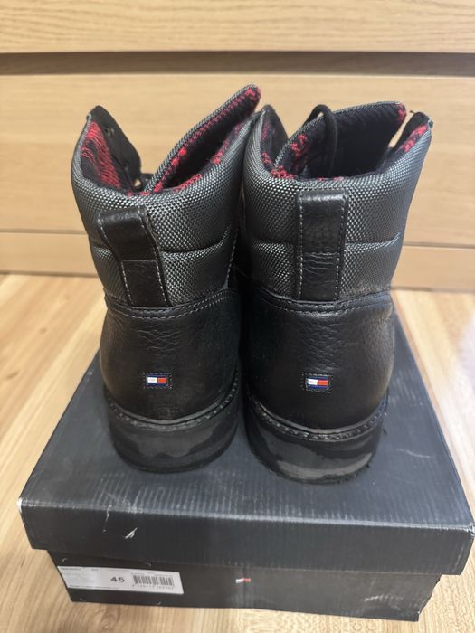 Buty trzewiki męskie skórzane Tommy Hilfiger rozm. 45