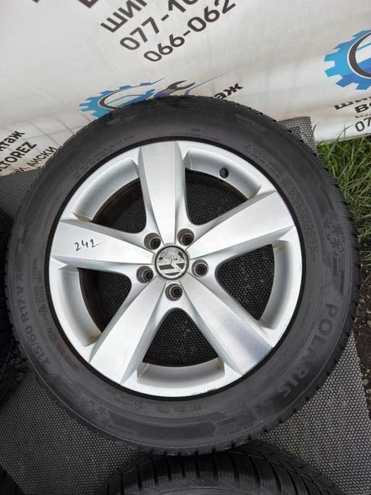 Оригінальні диски 5.112 з тігуана 5*112 R17