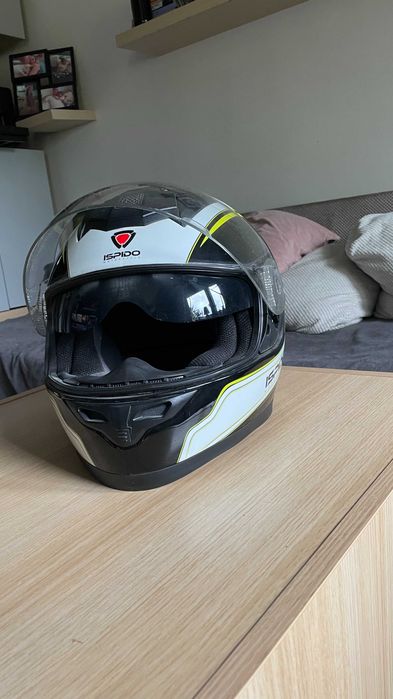 Kask motocyklowy ISPIDO rozmiar M 57-58 cm