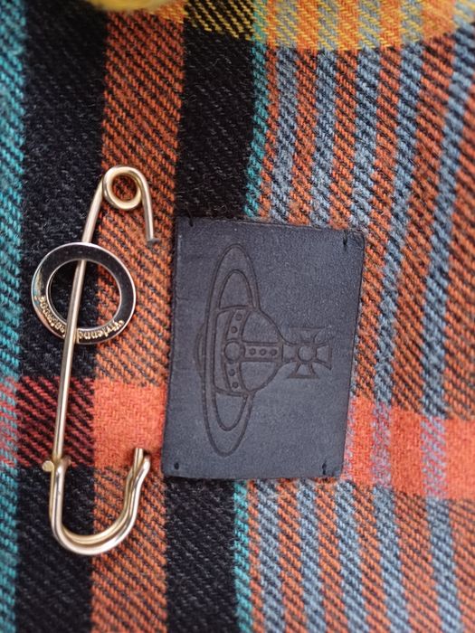 Палантин шарф оригинал Vivienne Westwood 174×76см