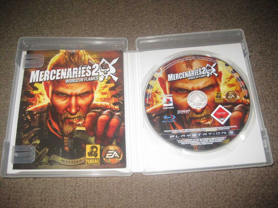 Jogo "Mercenaries 2: World In Flames" para PS3/Completo!