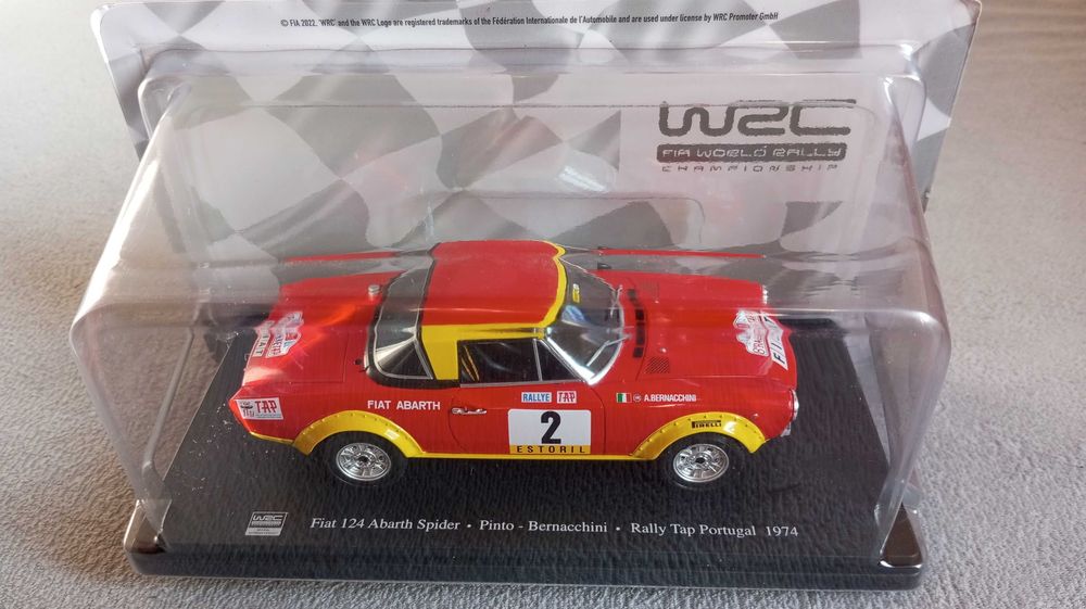 Fiat 124 Abarth 1:24 Hachette WRC