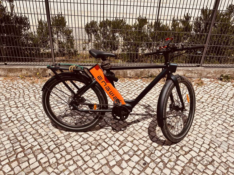 Bicicleta Engwe P275 Pro - Correia Carbono - 435km - como nova
