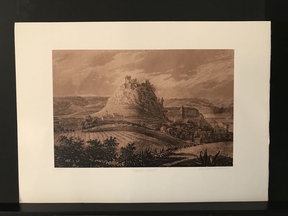 Leiria antiga serigrafia