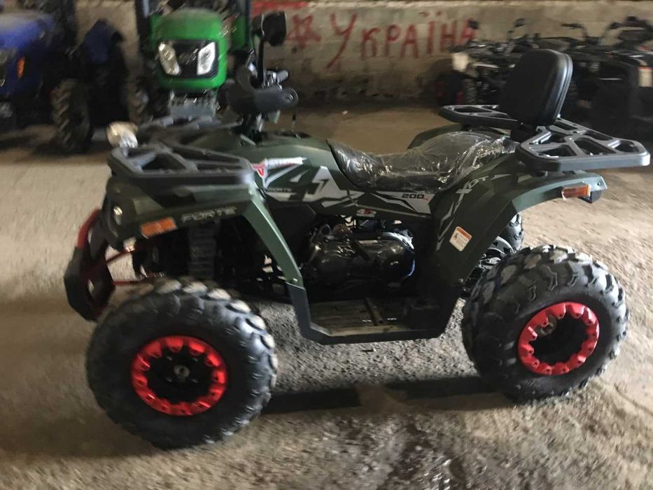 Квадроцикл FORTE BRAVES 200 Доставка безкоштовна МАСЛА ЗІП Гарантія2р