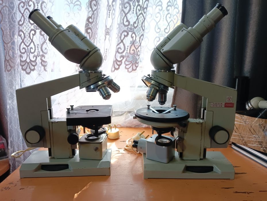 Продам микроскоп біолам бінокулярний з підсвіткою