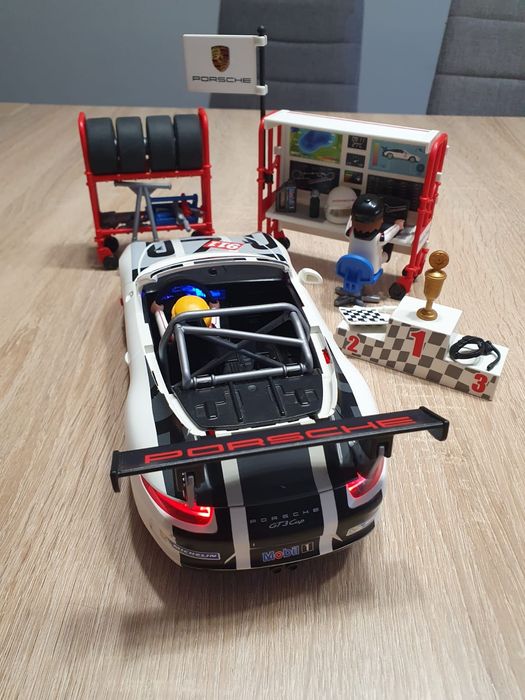 (未使用･未開封品)Playmobil 9225 Porsche 911 GT3 Cup Racing Command Station PlayMOBIL 9225 Porsche 911 GT3 Cup with Racing Command