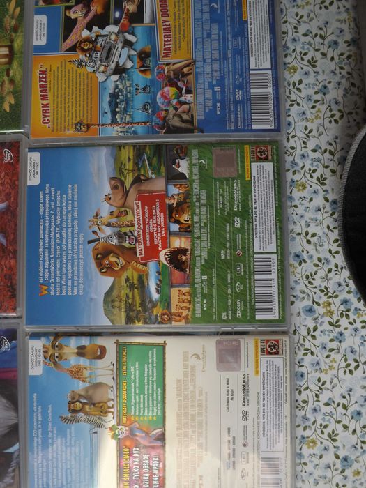 Madagaskar bajka film trylogia dvd