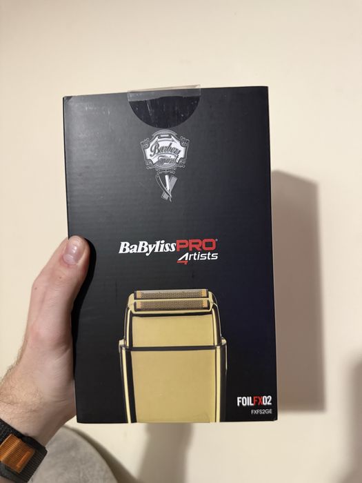 BabyLiss Pro 4Artist FoilFX02 Golarka Maszynka Fryzjerska Foliowa Gold Złota