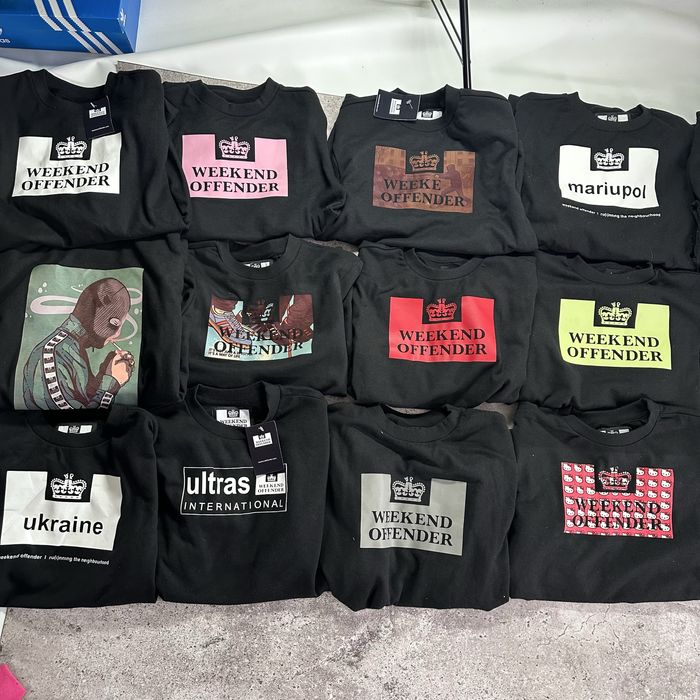 РОЗПРОДАЖ останніх світшотів Weekend offender XS,S,M,L,XL