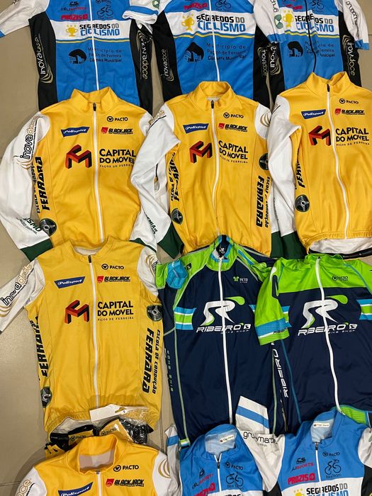 Equipamentos Ciclismo Competição novos e semi novos