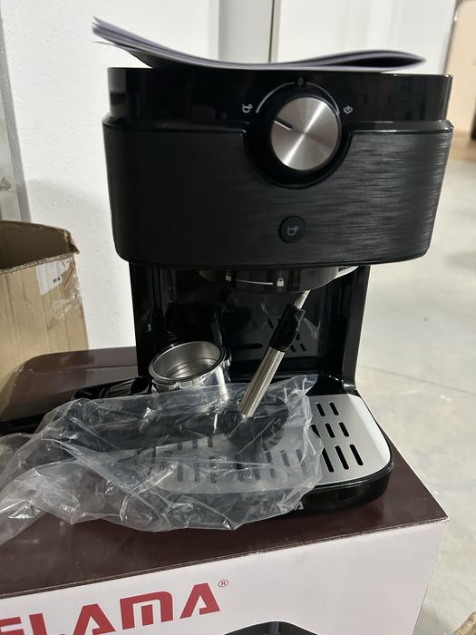 Maquina cafe flama