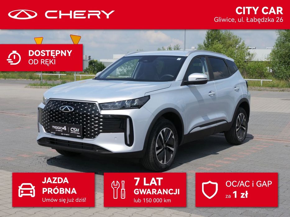Chery Tiggo 4 Gliwice Chery Tiggo 4 |  Prestige | 2026 | Zadzwoń | Kredyt/leasing