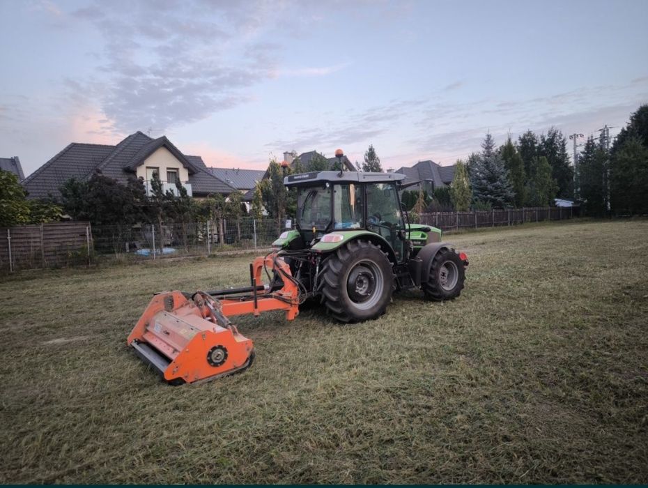 Koszenie kosiarka bijakowa, karczowanie, czyszczenie działek, rębak