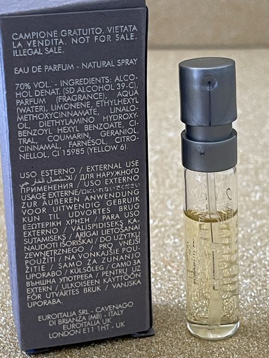 Brunello Cucinelli Pour Homme Eau de Parfum об'ємом 1,5 мл