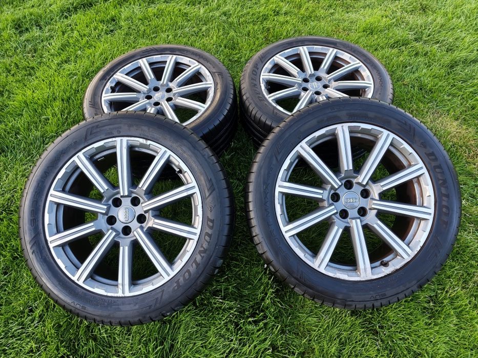 Alufelgi Audi speedline Koła 9j x 20 ET33, opony DUNLOP 285/45/20  4M0 601 025 AE