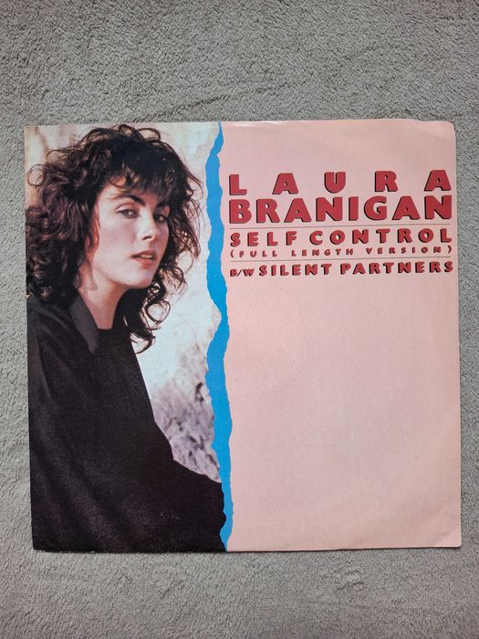 Laura Branigan - Self Control / Silent Partners Winyl Singiel 1983