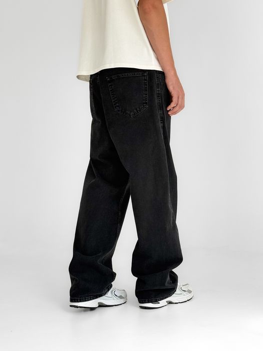 Джинси чоловічі широкі baggy jeans, штани баггі | Джинсы багги мужские широкие Джынсы беги в стиле 90 х реп ск8 Штаны rap pants sk8 y2k | Розмір M
