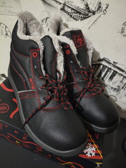 Черевики шкіряні утеплені робочі