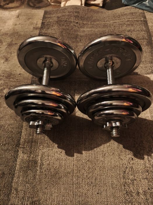 Hantle chromowane 2 x 20 kg