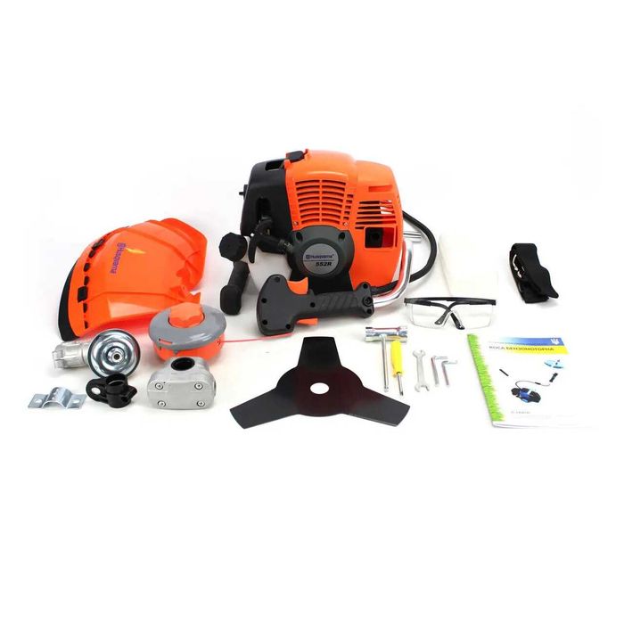 Мотокоса,бензокоса бензиновая Husqvarna 552(Хускварна).Распродажа.