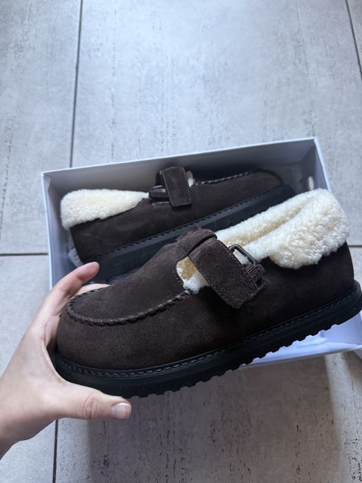 Estro зимові туфлі броги клоги