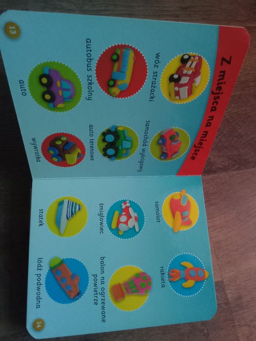 Zestaw 4 książeczek dla Maluchów - twarde strony