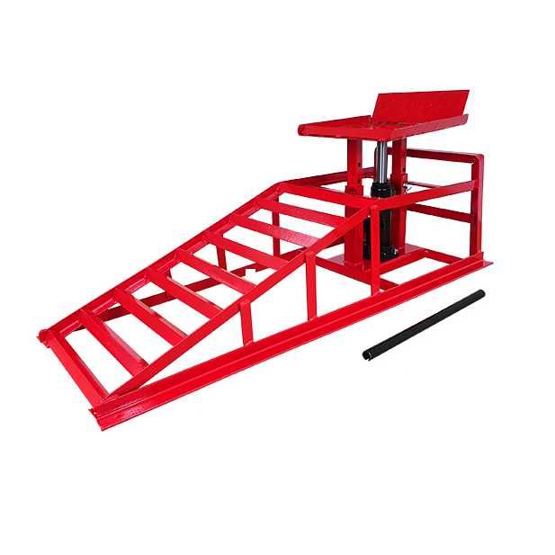 NAJAZD SAMOCHODOWY rampa z siłownikiem 2T tony