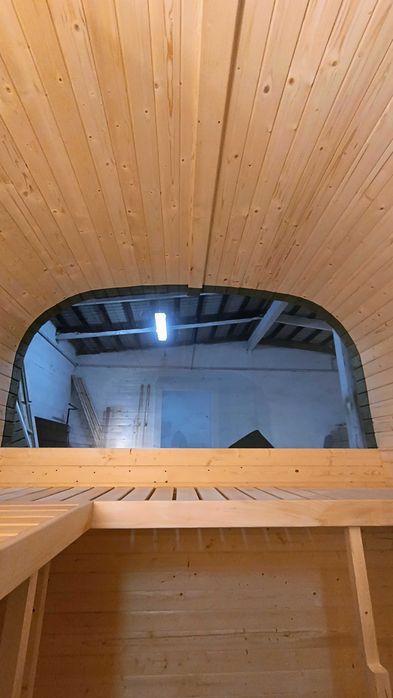 Sauna QUADRO 3,35m Przedsionek taras